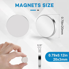 20x3mm rare earth magnets disc details