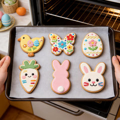 VTUGP Easter cookie cutters carrot 4 inch shape