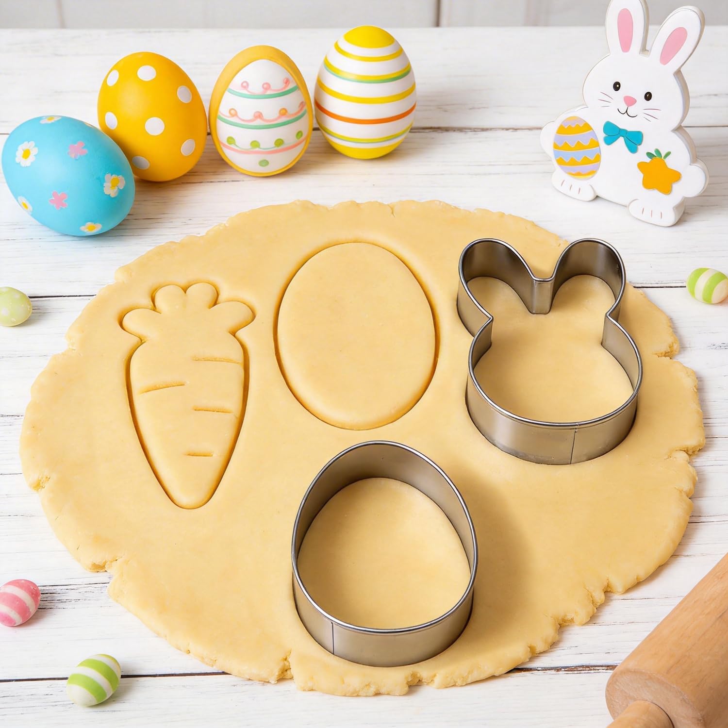 VTUGP Easter cookie cutters chicken 4 inch shape