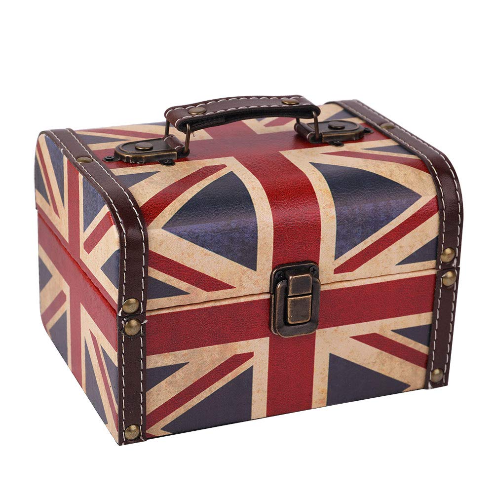 WaaHome treasure box with British flag design