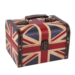 WaaHome treasure box with British flag design