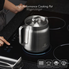 WAGENSTEIGER multipurpose cooking pot 2 L big pot close up