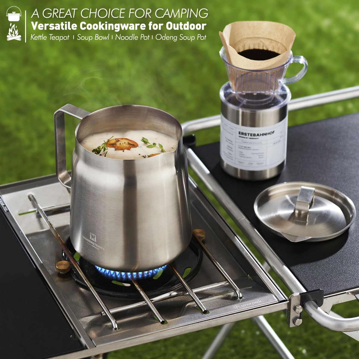 WAGENSTEIGER on-the-go saucepan for noodles and sauces