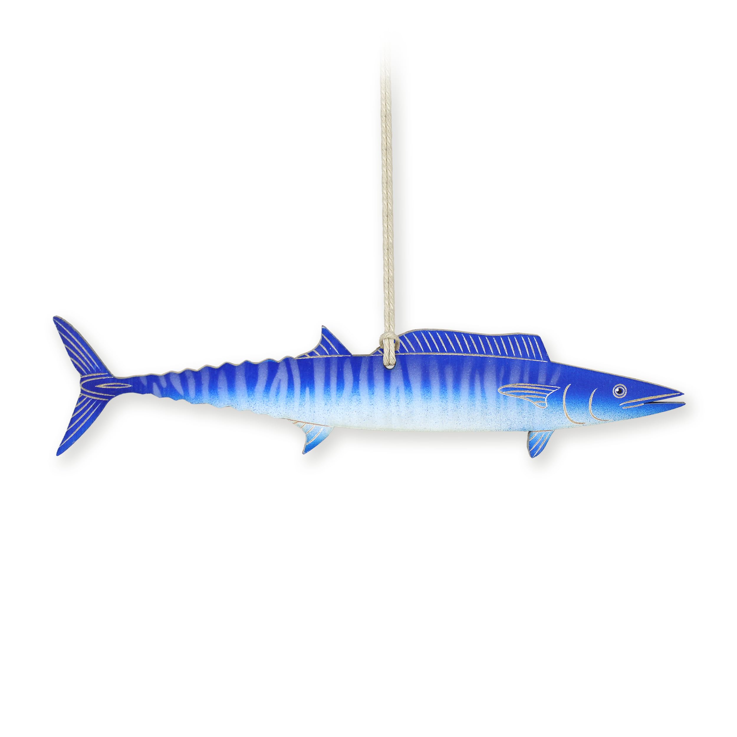 Wahoo Christmas Ornament made from 1/8 inch birch wood
