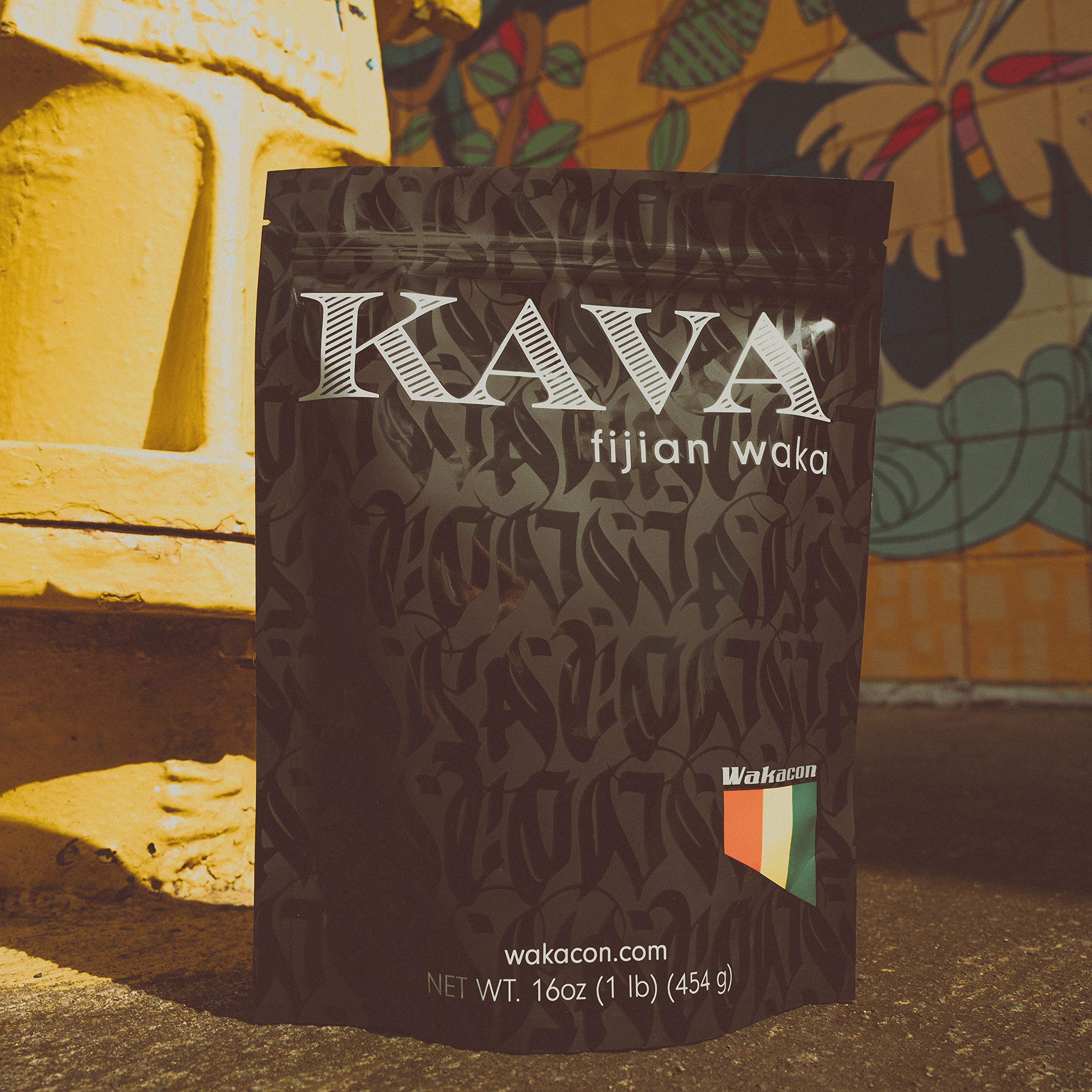 Wakacon Kava Kava Root Powder for natural relaxation