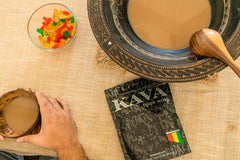 Noble kava root powder derived from Piper methysticum