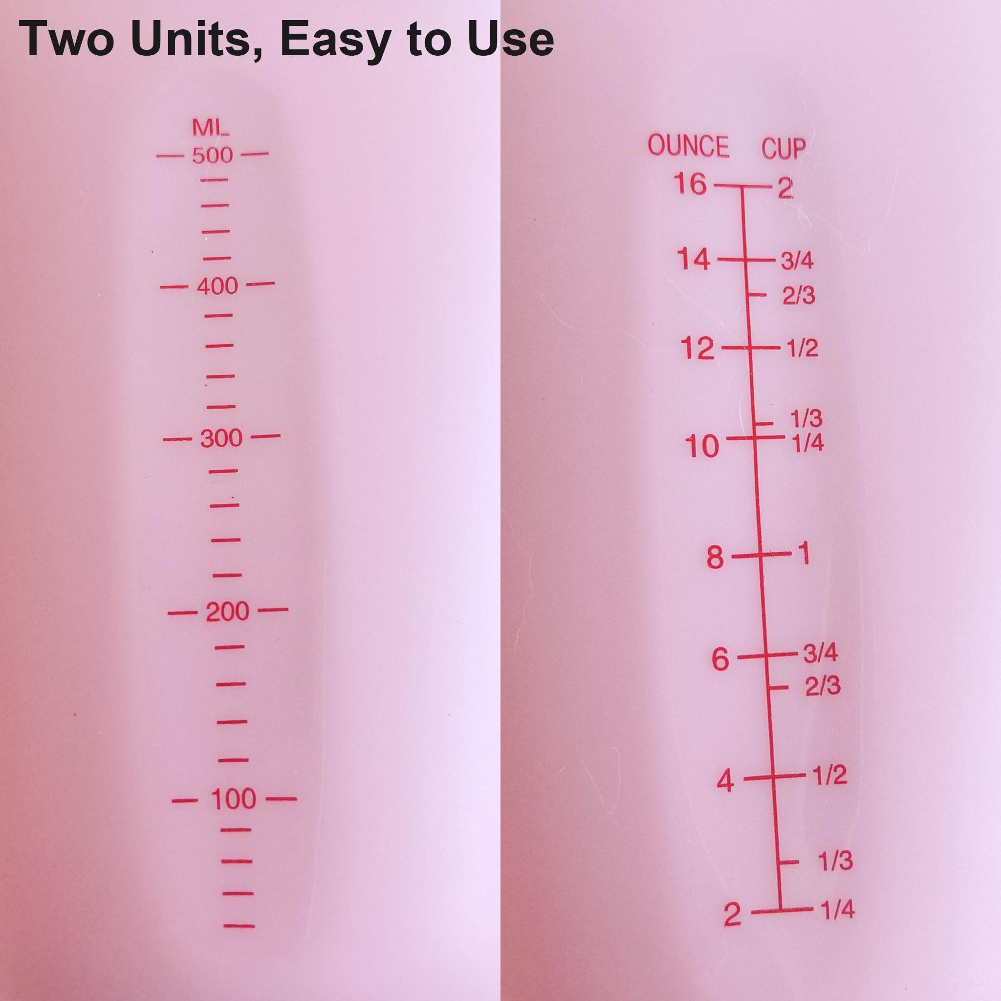 WAKALALA silicone measuring cups for crafts and kitchen use