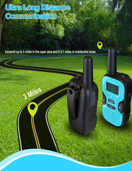 Two way radio walkie talkies for kids outdoor indoor use