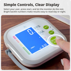 Wall adapter for plug-in power for the monitor