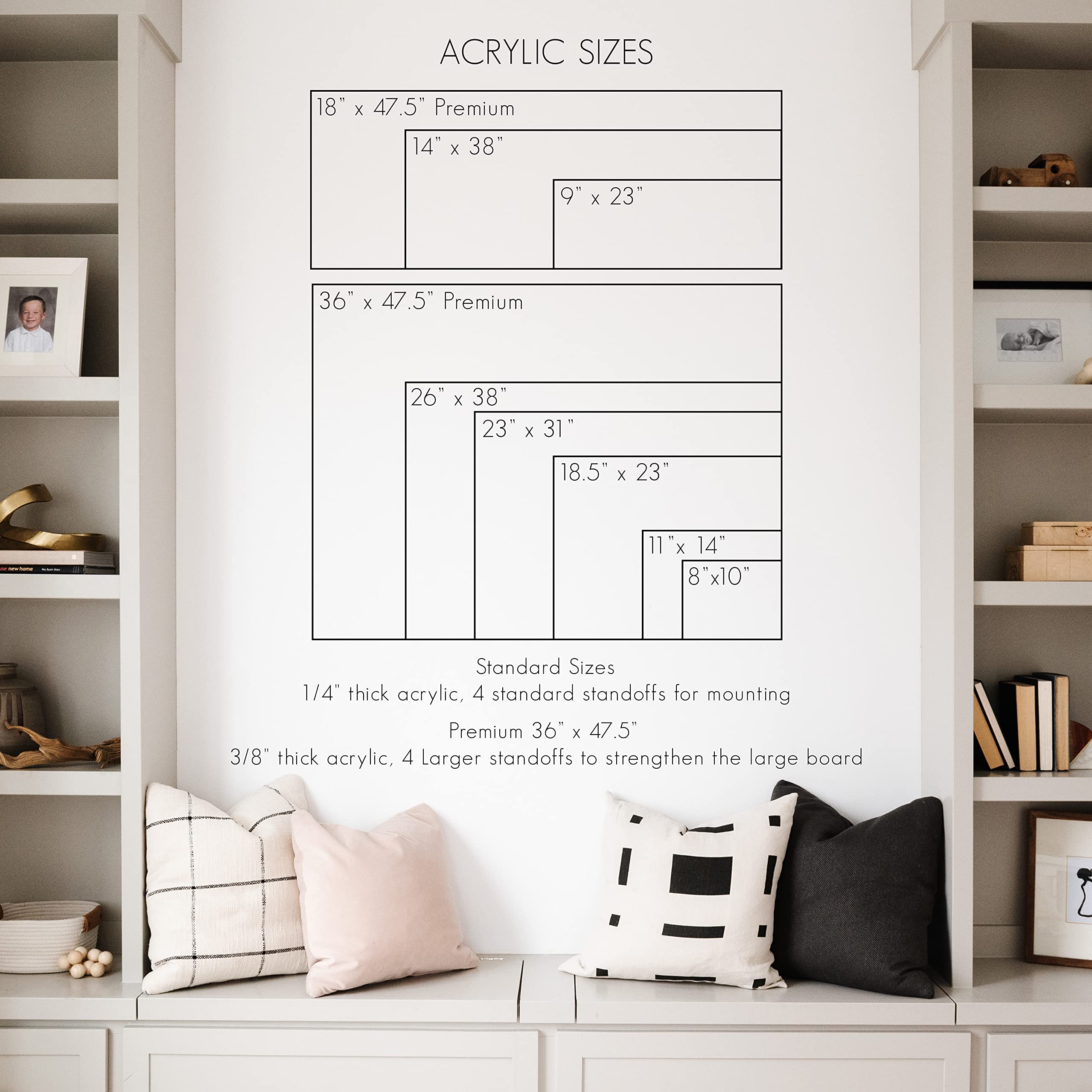 Dry erase calendar surface for reusable planning