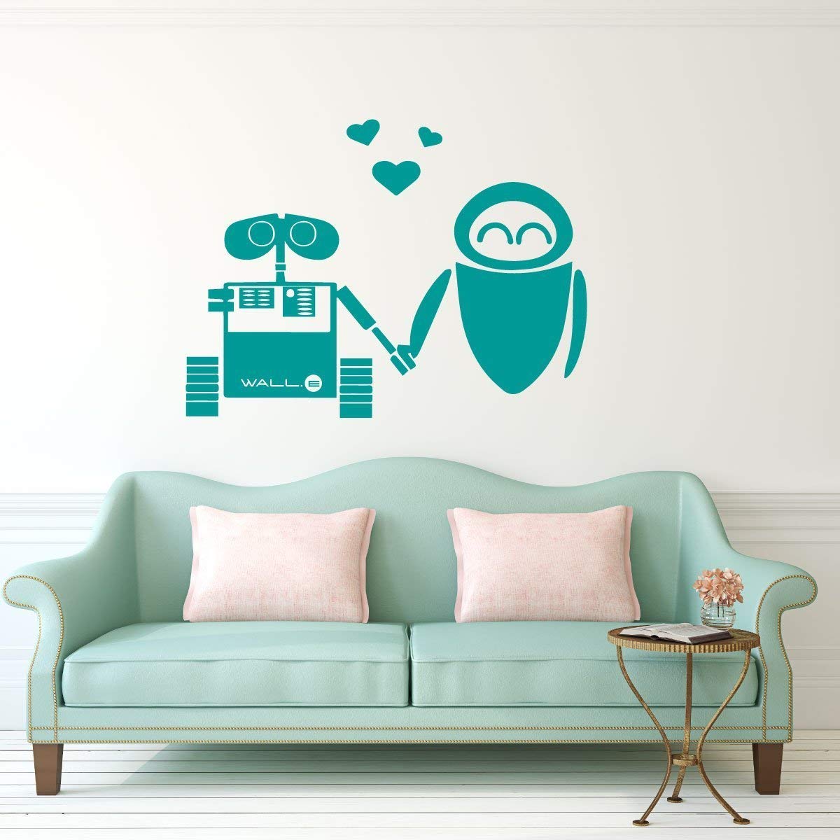 Living space wall art decor Wall e and Eve