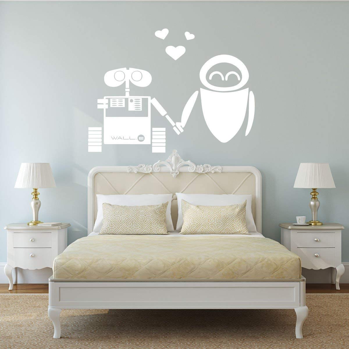Wall e and Eve vinyl decoration display sample