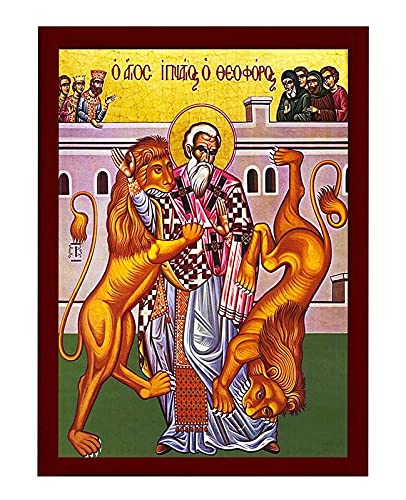 Religious decor icon Saint Ignatius