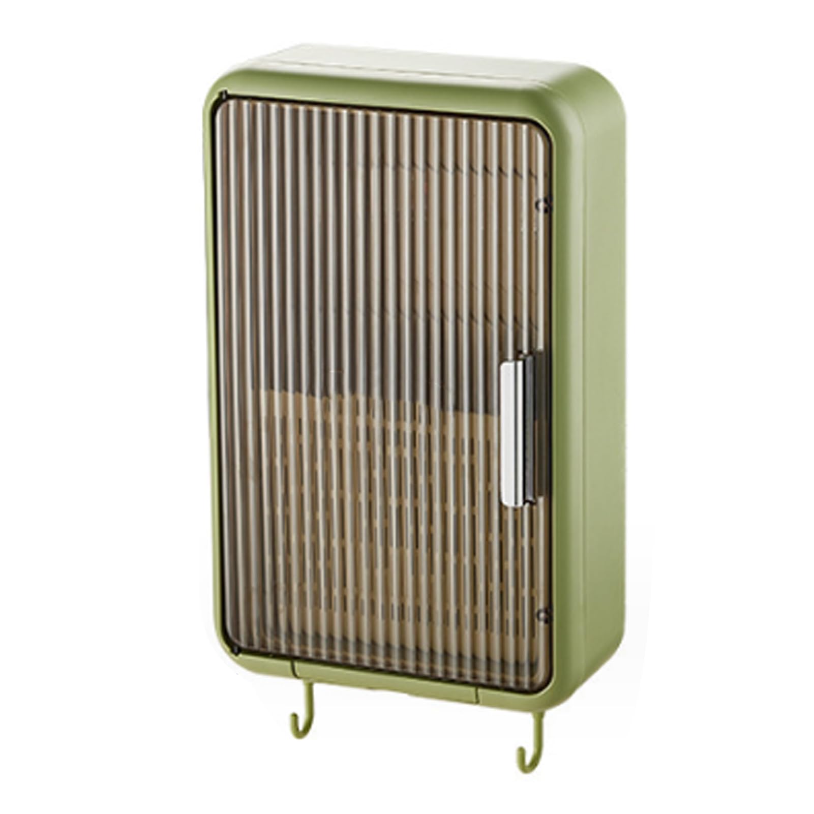 Green wall mounted chopstick organizer