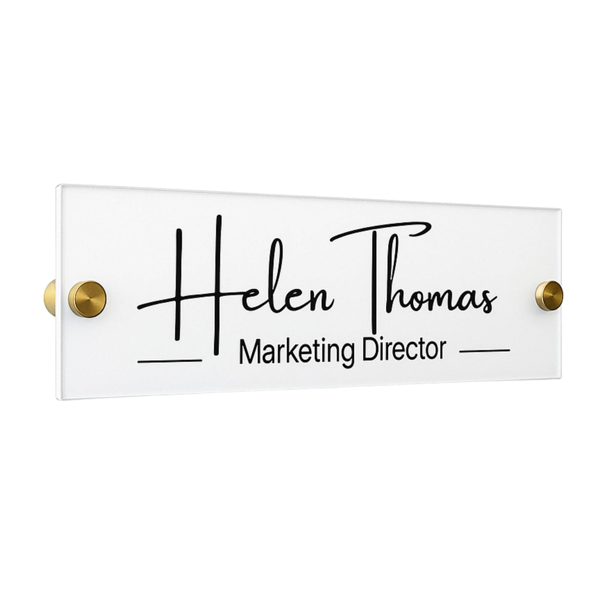 Wall Sign Name Plate wall sign for office door