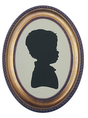 WallWorks classic oval frame 5X7 solid wood