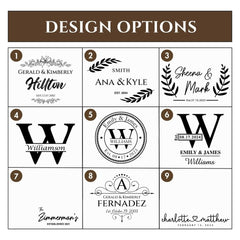 Walnut wood charcuterie board with natural grain