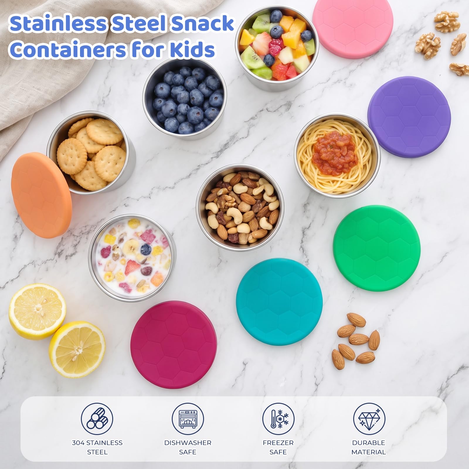 CPSC-certified safe BPA-free WANHMIF snack containers