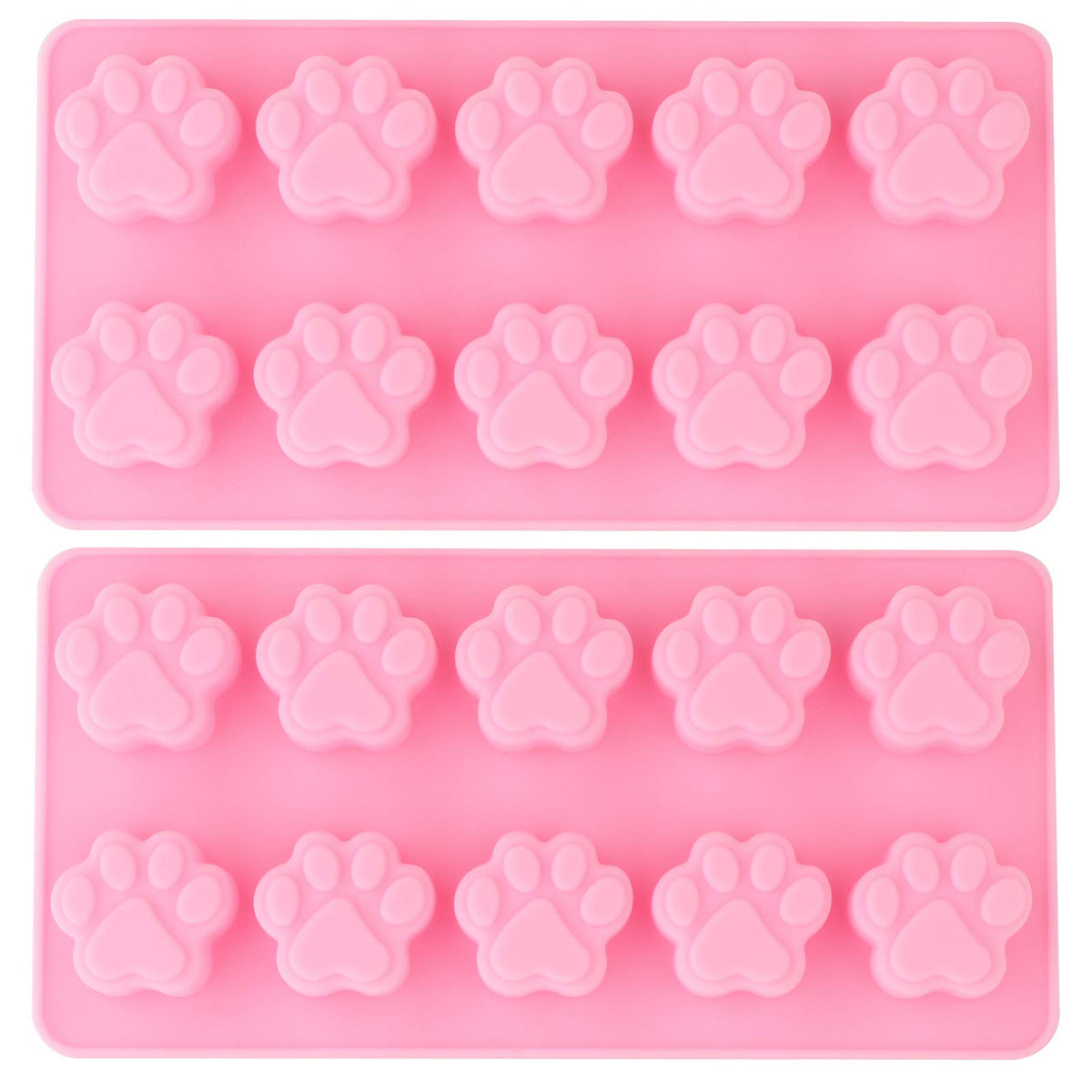 WARMBUY dog treat molds animal paws design