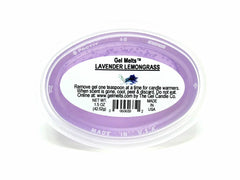 Gel melts activate scent when heated