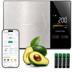 WARMKEY smart nutrition scale with app 11lb capacity