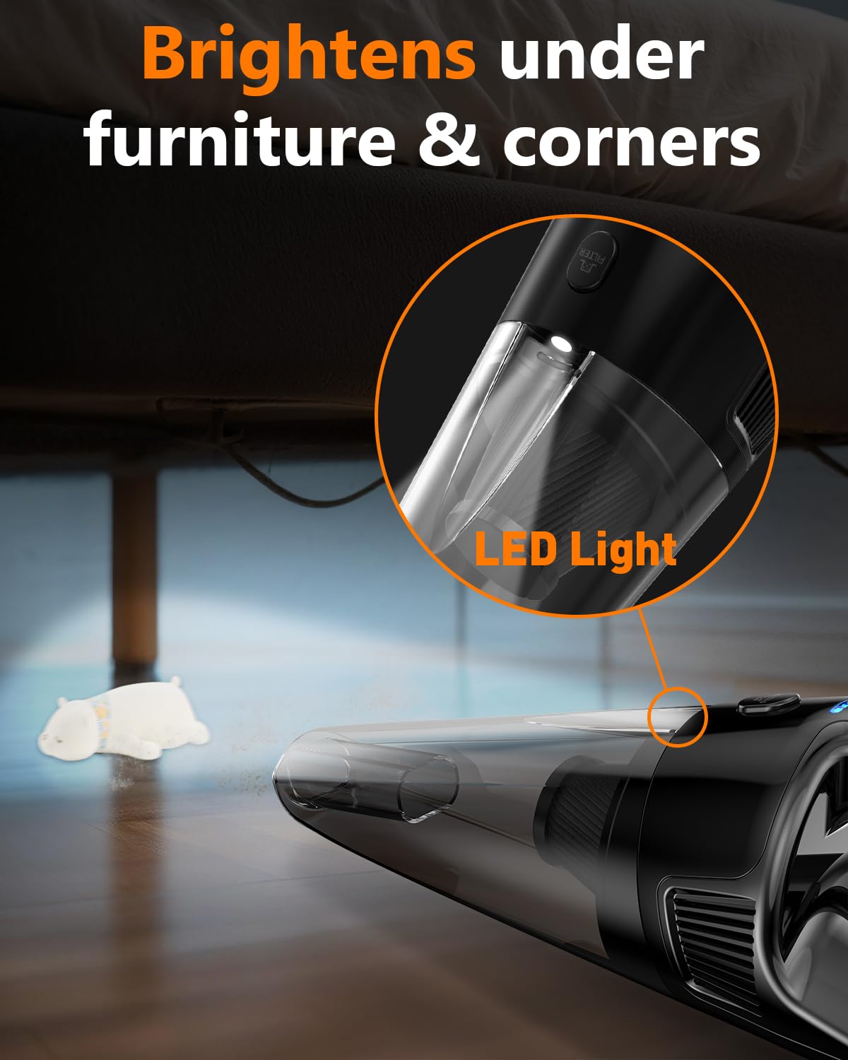 3-year product coverage for handheld vacuum