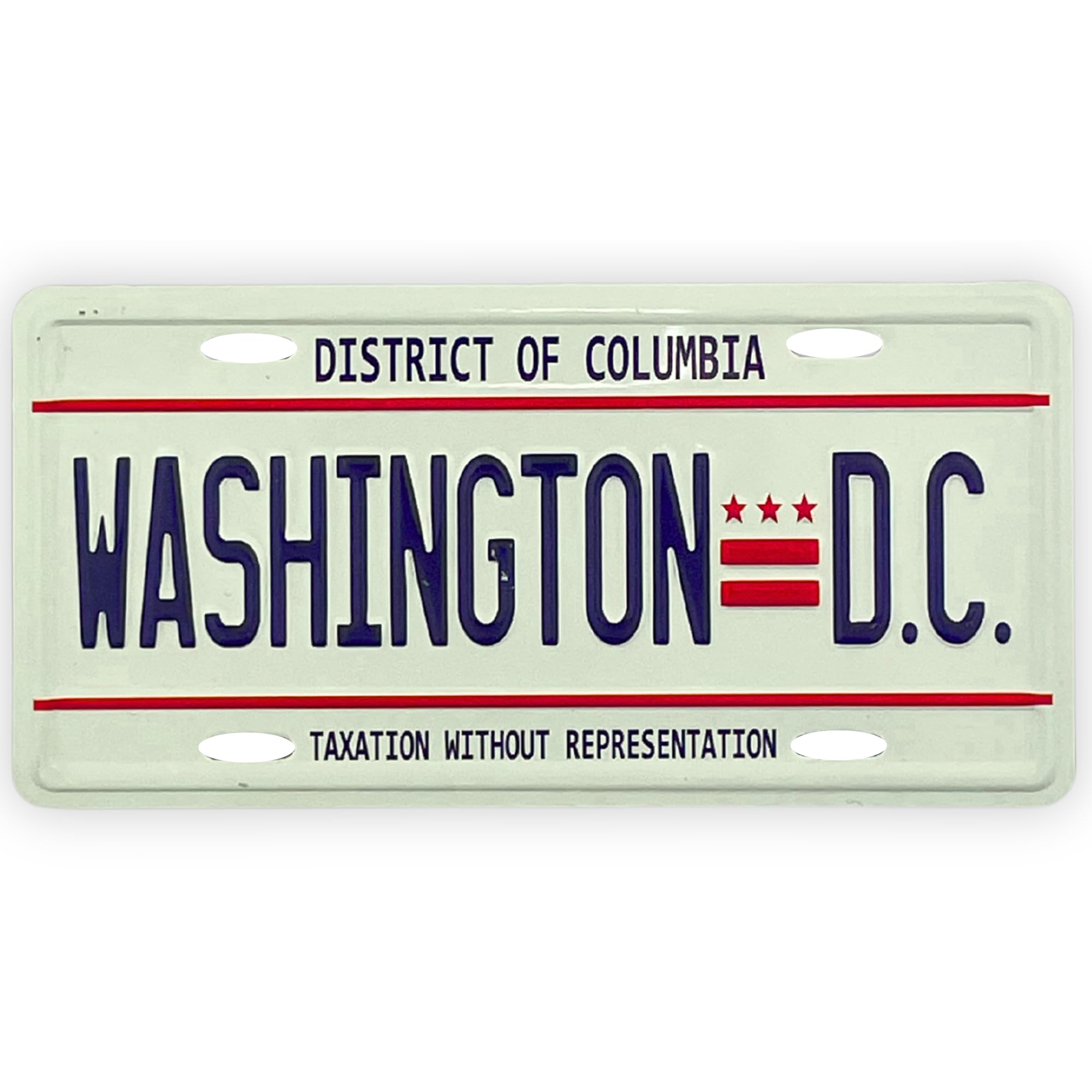 Washington D.C. Mini License Plate Magnet authentic plate design