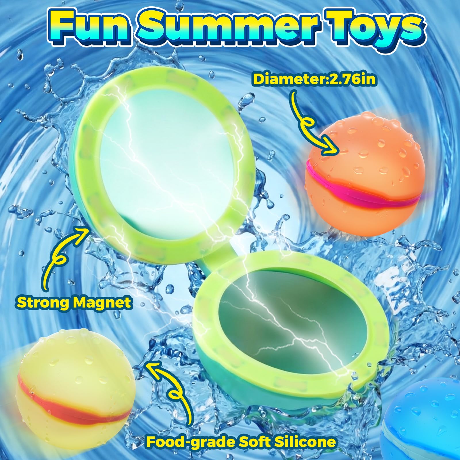 Water balloon set ideal for summer gifts and family fun