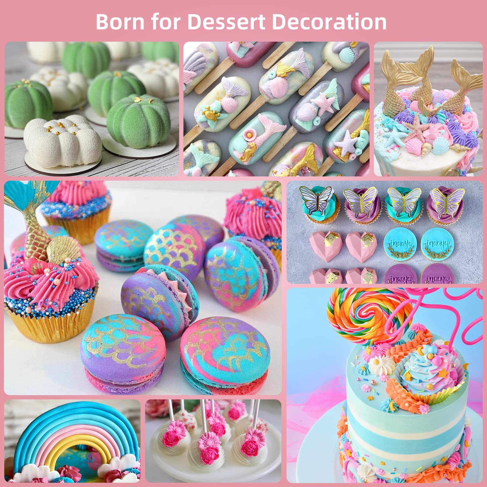 Water-based food coloring for baking projects
