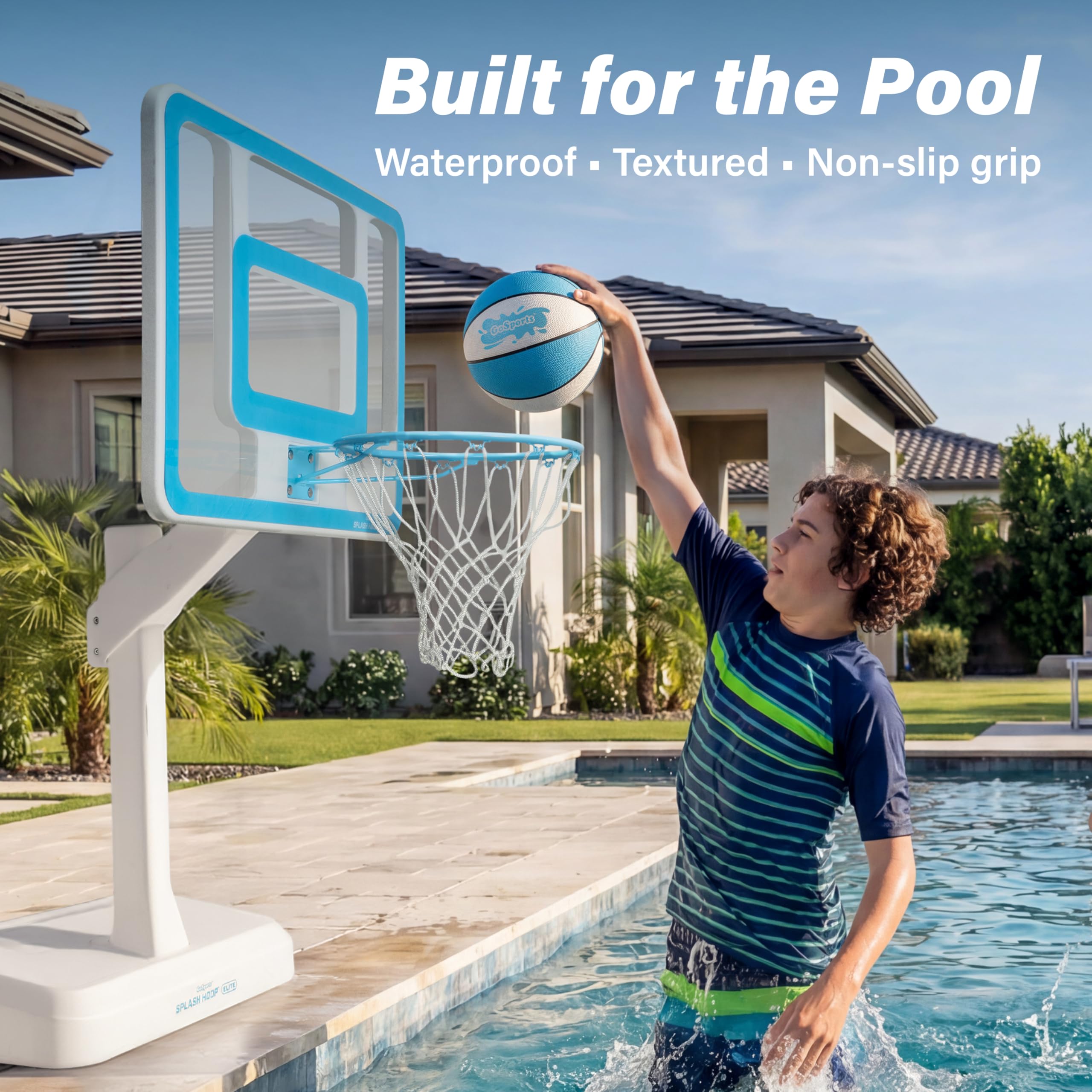 Water basketballs 2 pack pump included