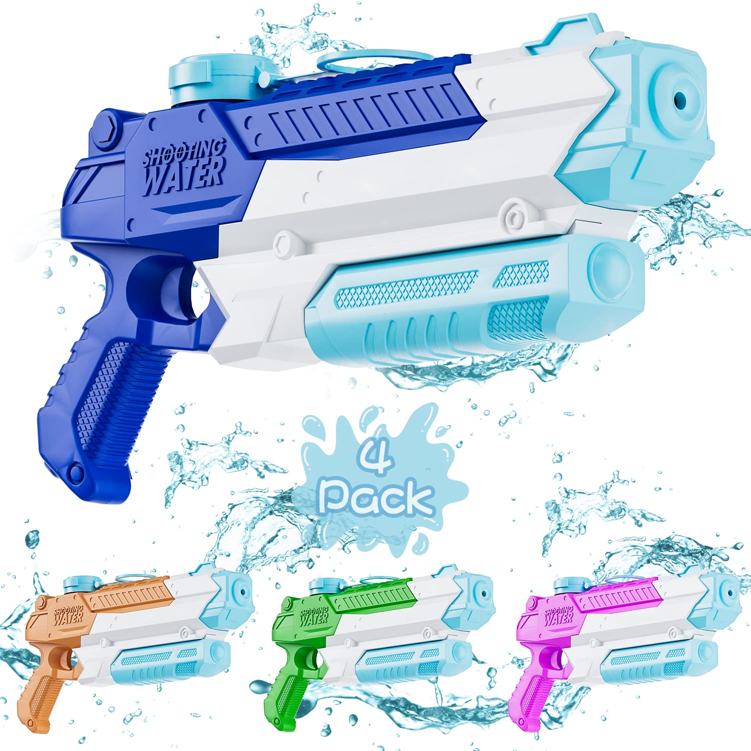 Family friendly water guns for pool and beach gifts