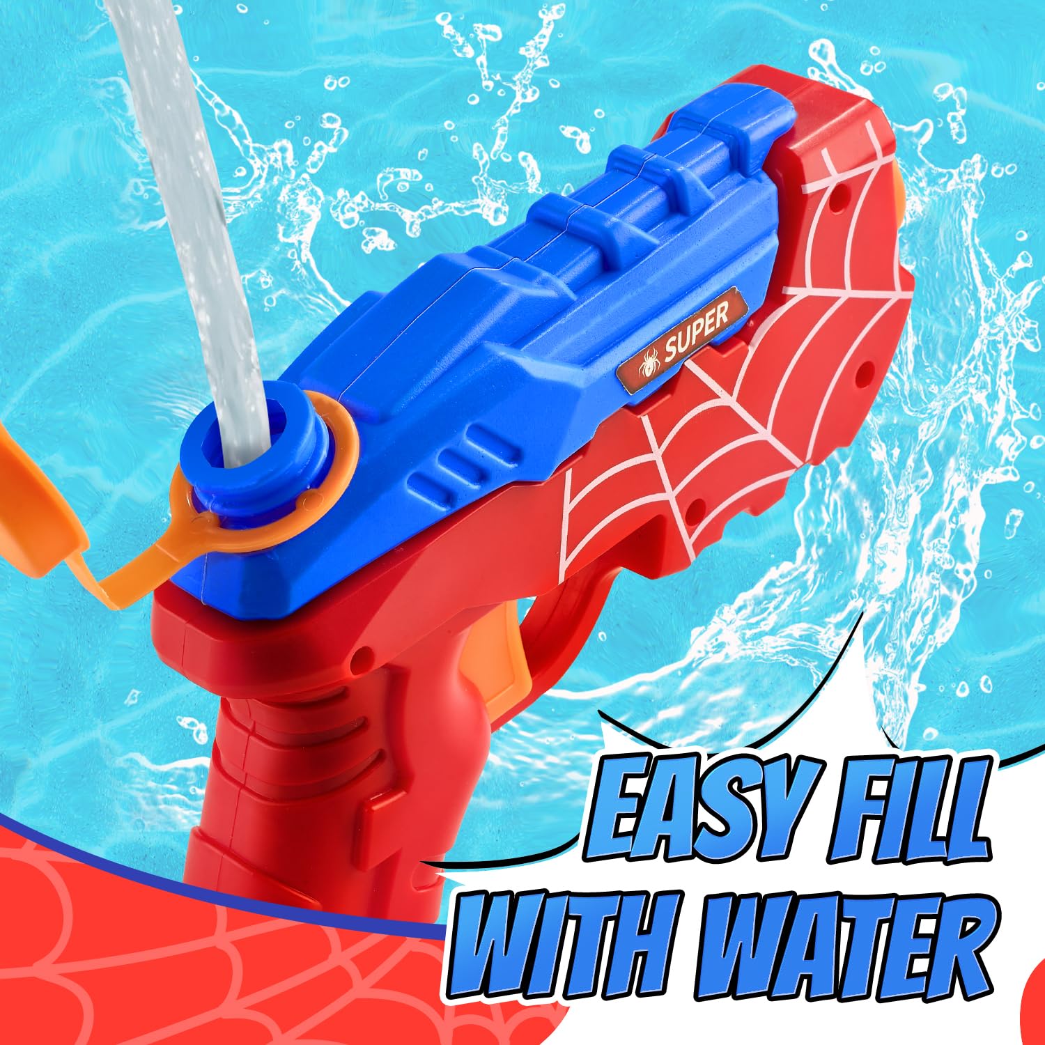 Water guns for pool or beach use