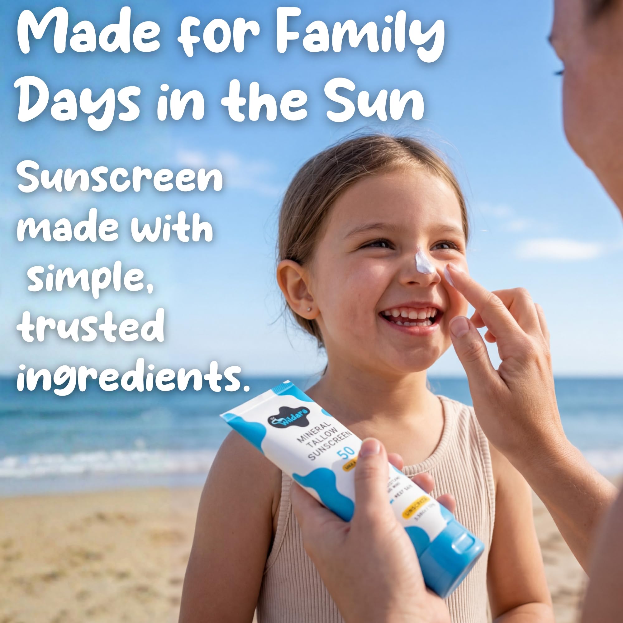 Water resistant sunscreen for outdoor activities