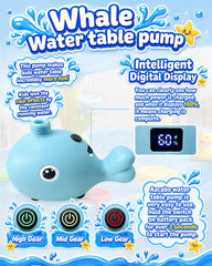 Cordless water table pump with 3000mAh battery
