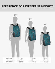 WATERFLY recycled nylon ultra lightweight backpack 10.2oz