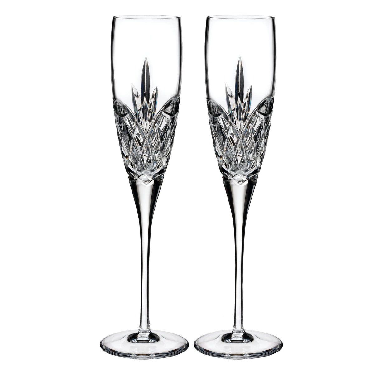 Waterford Love Forever Toasting Flute Pair crystal champagne flutes