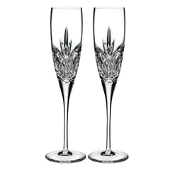 Waterford Love Forever Toasting Flute Pair crystal champagne flutes