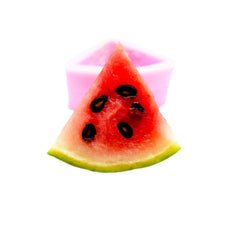 Watermelon slice silicone mold NS019 close up view
