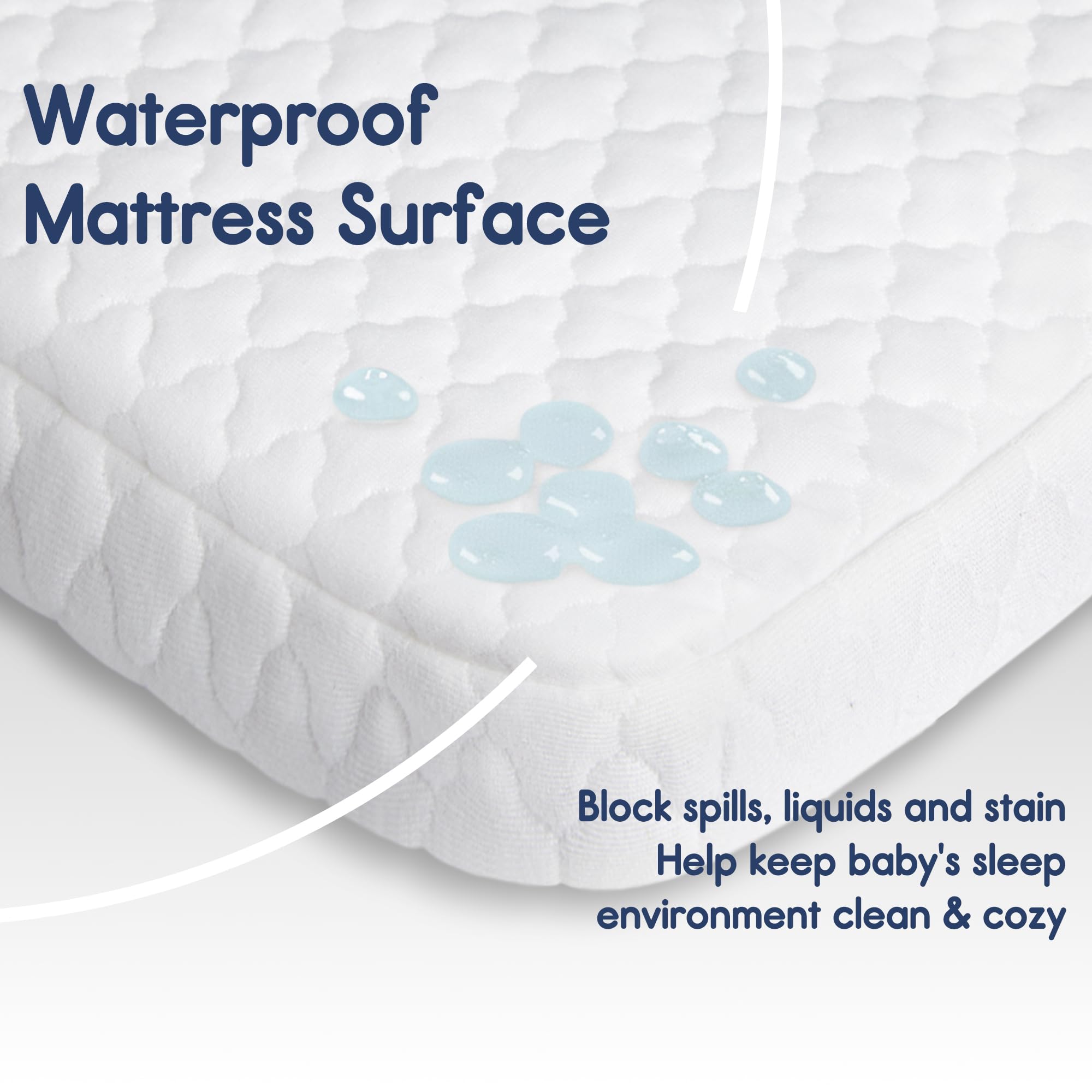 Pro Goleem 38x26 baby mattress for play yard