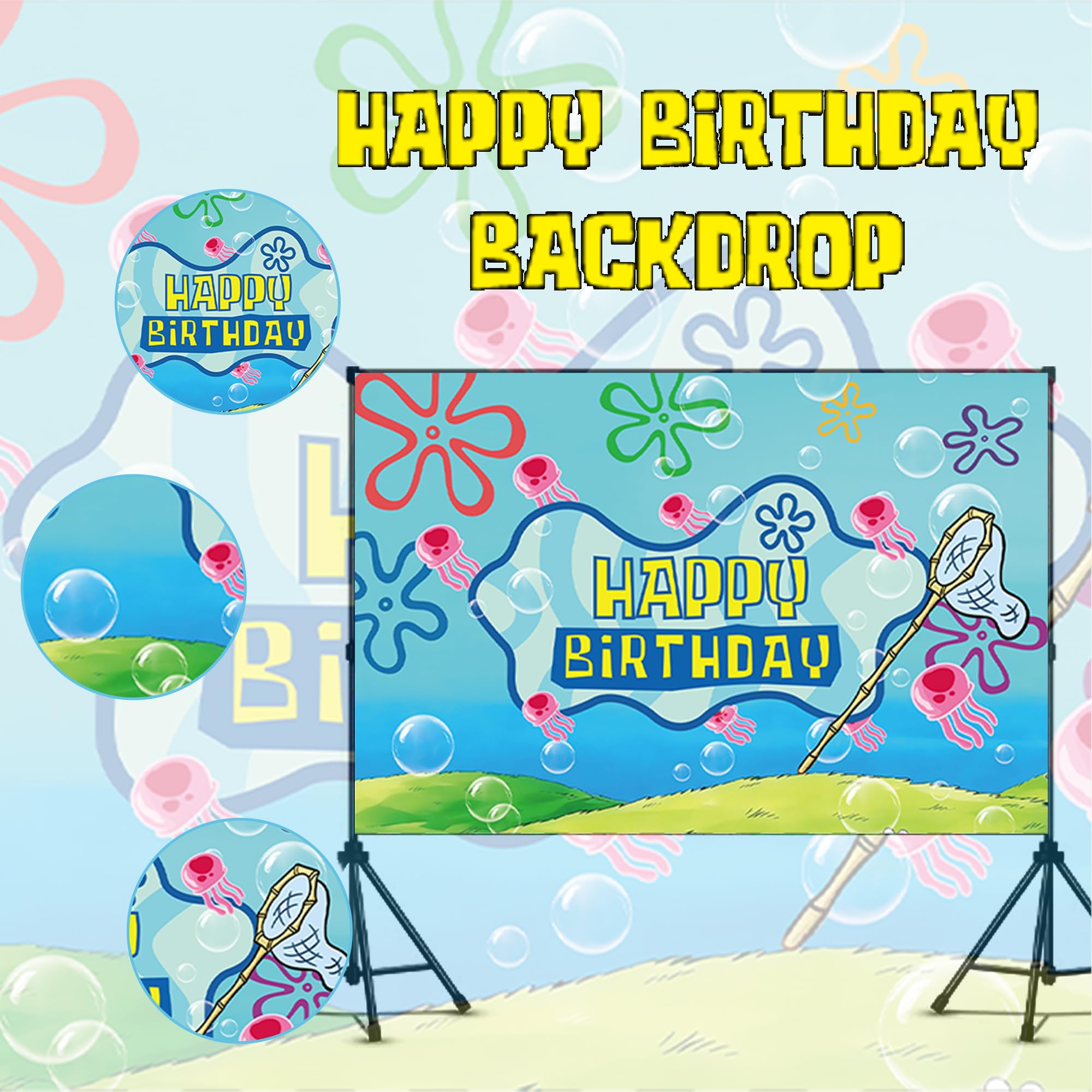 waterproof backdrop and reusable tablecloths
