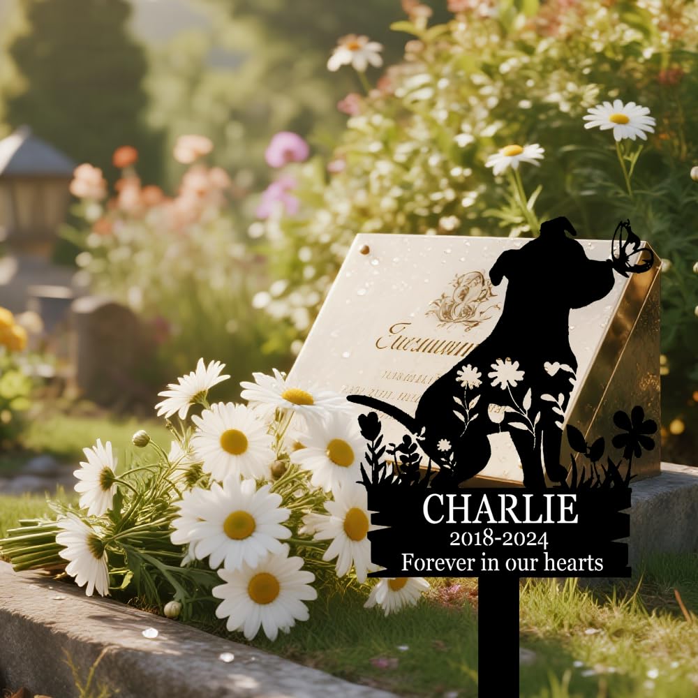 Laser cut 16 gauge steel memorial marker