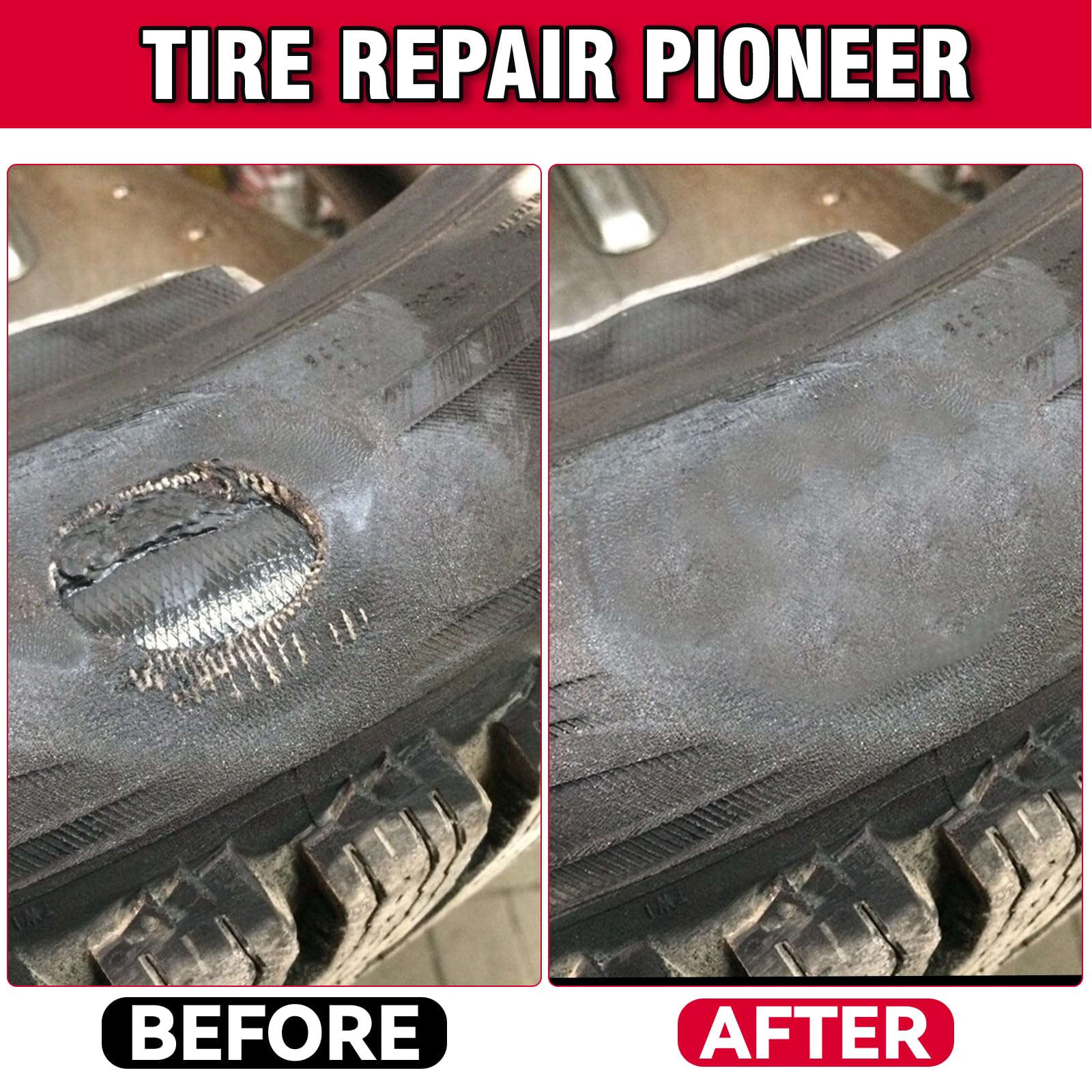 Fast drying tire patch glue suitable for rubber repairs