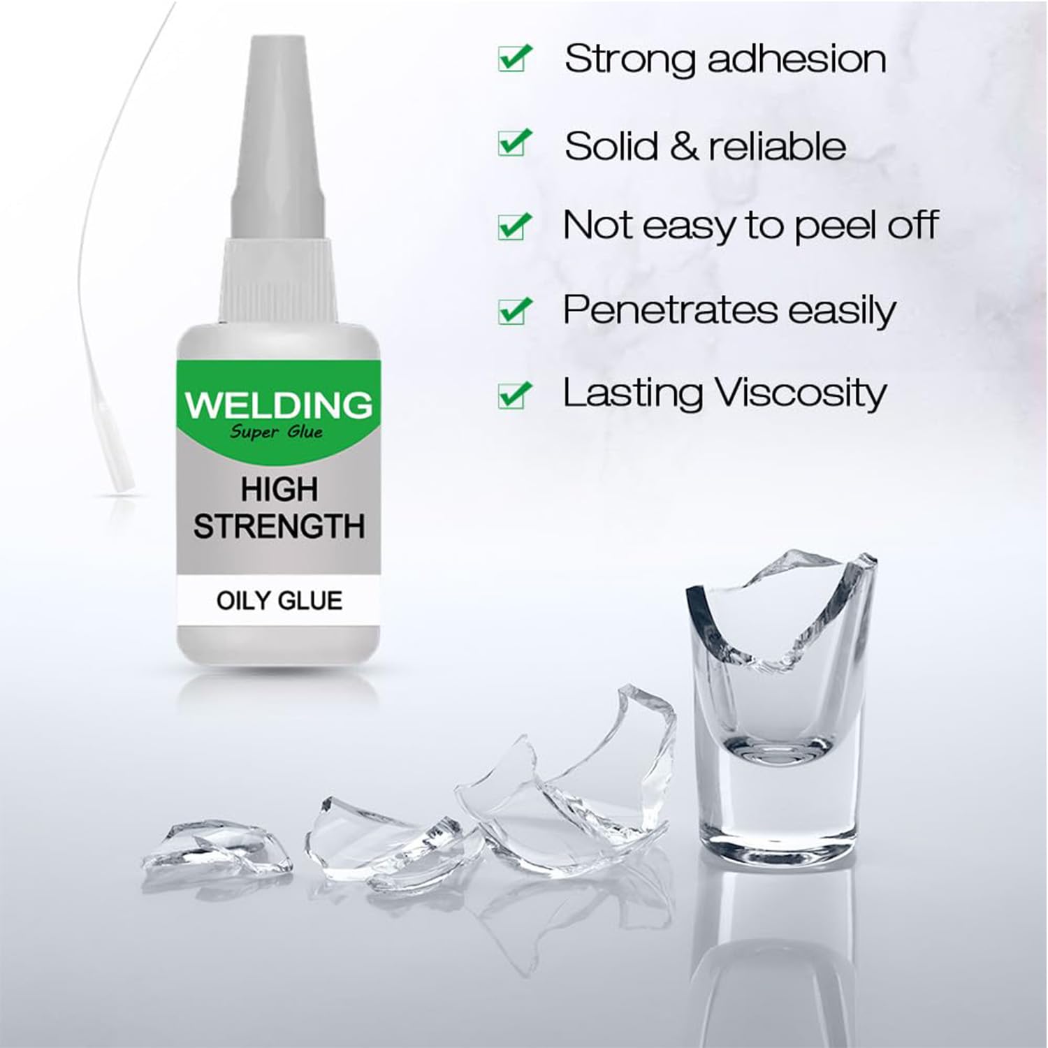 Waterproof solvent-free glue in use on project
