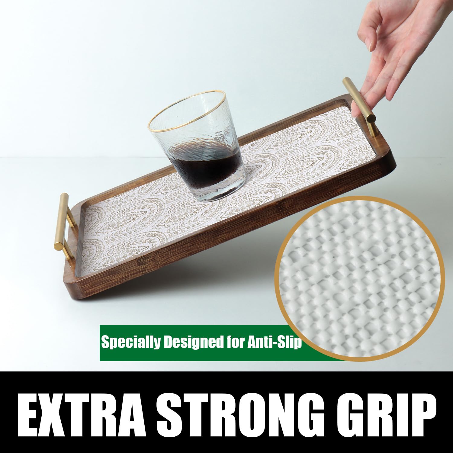 Versatile Amiitay shelf liner for kitchen pantry and laundry