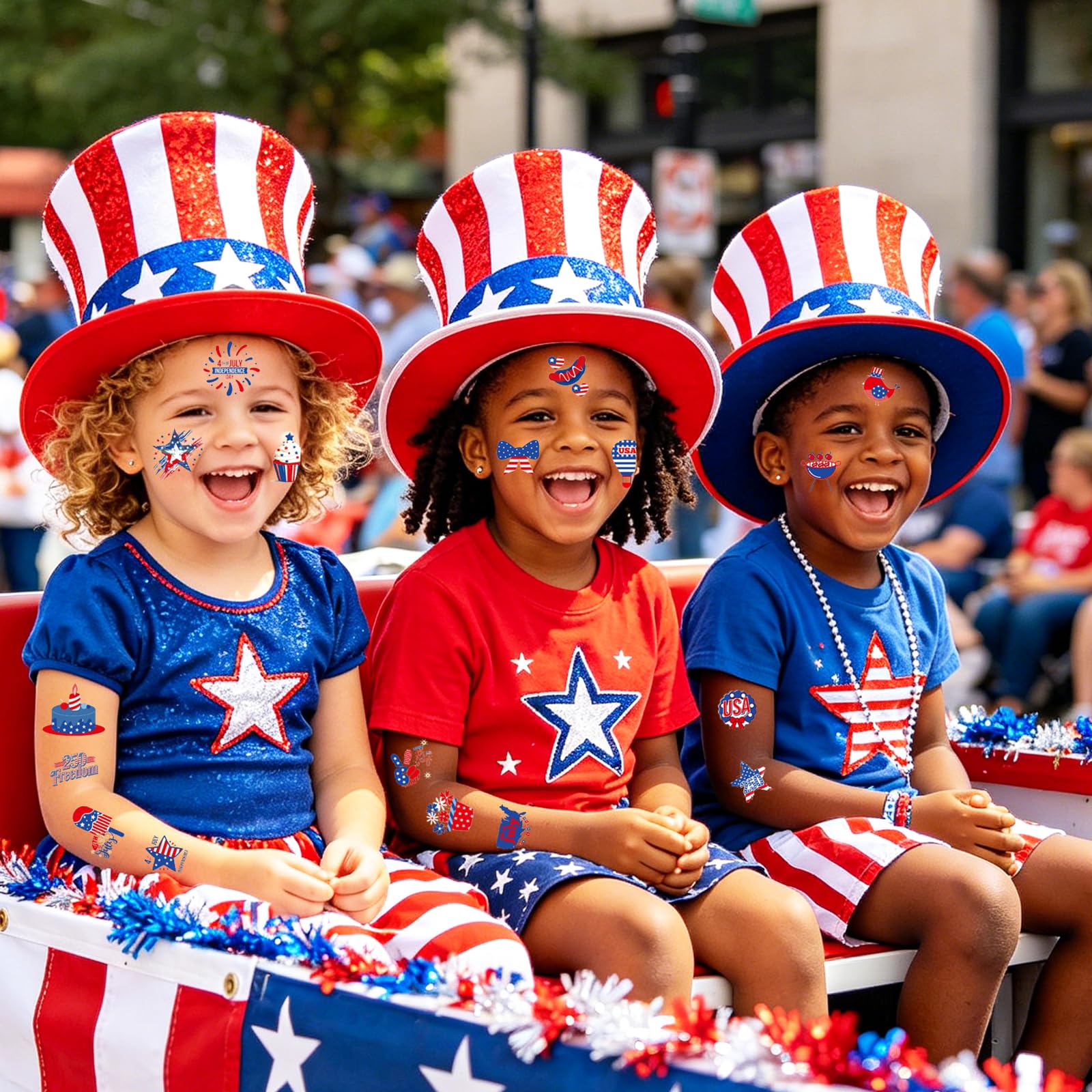 Ideal for Fourth of July party and patriotic gatherings