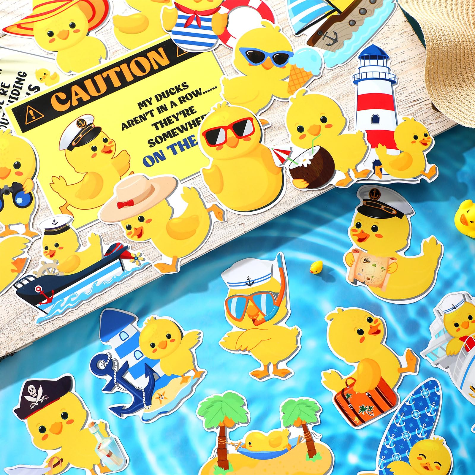 Watersay duck magnets collection for cruise decor