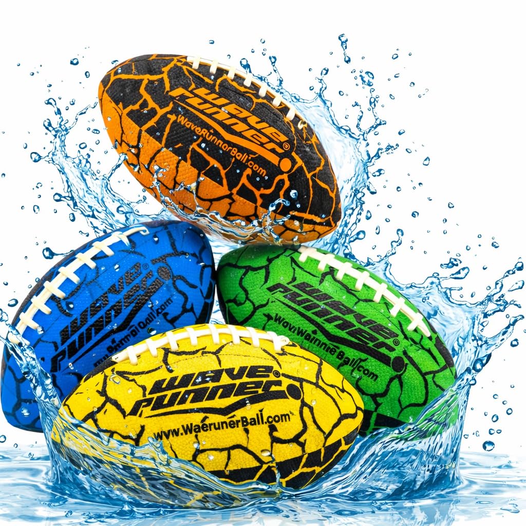 Wave Runner 9.25 inch junior water football front view