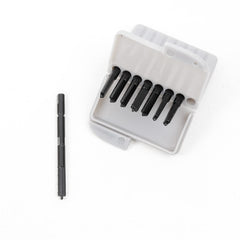 Grey wax guards for hearing aids with 32 filters