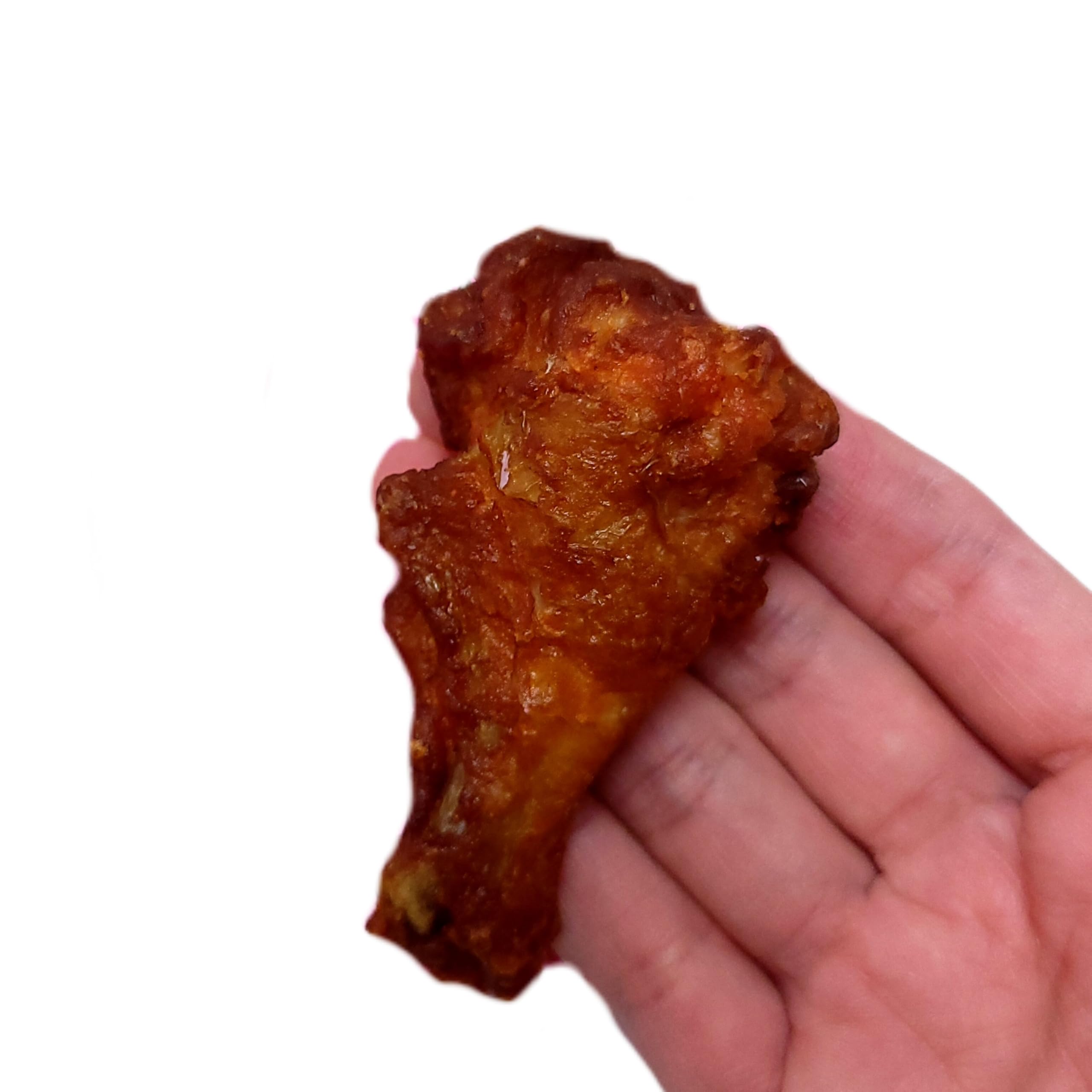 Flexible oven safe up to 395°F chicken wing mold for culinary and craft use