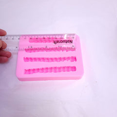 Wax melts silicone mold suitable for resin and soap crafts